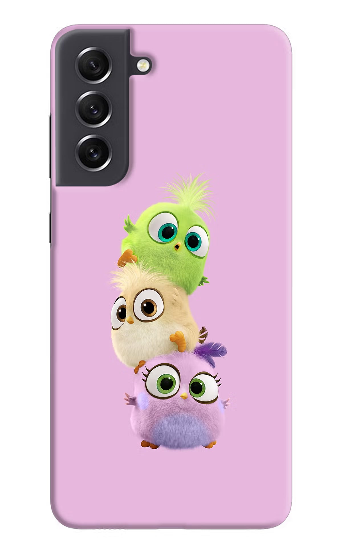Cute Little Birds Samsung S21 FE 5G Hard Case Back Cover by Casekaro