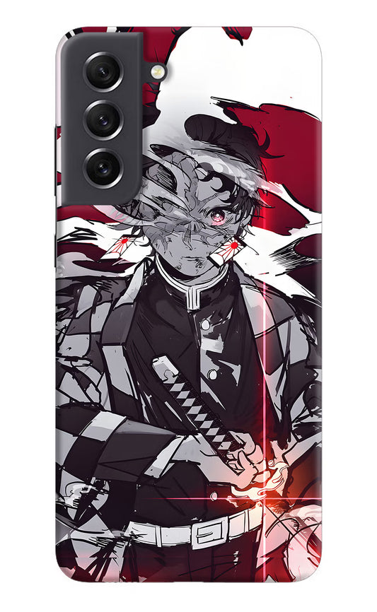 Demon Slayer Samsung S21 FE 5G Hard Case Back Cover by Casekaro