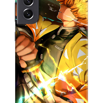 Demon Slayer Samsung S21 FE 5G Hard Case Back Cover by Casekaro