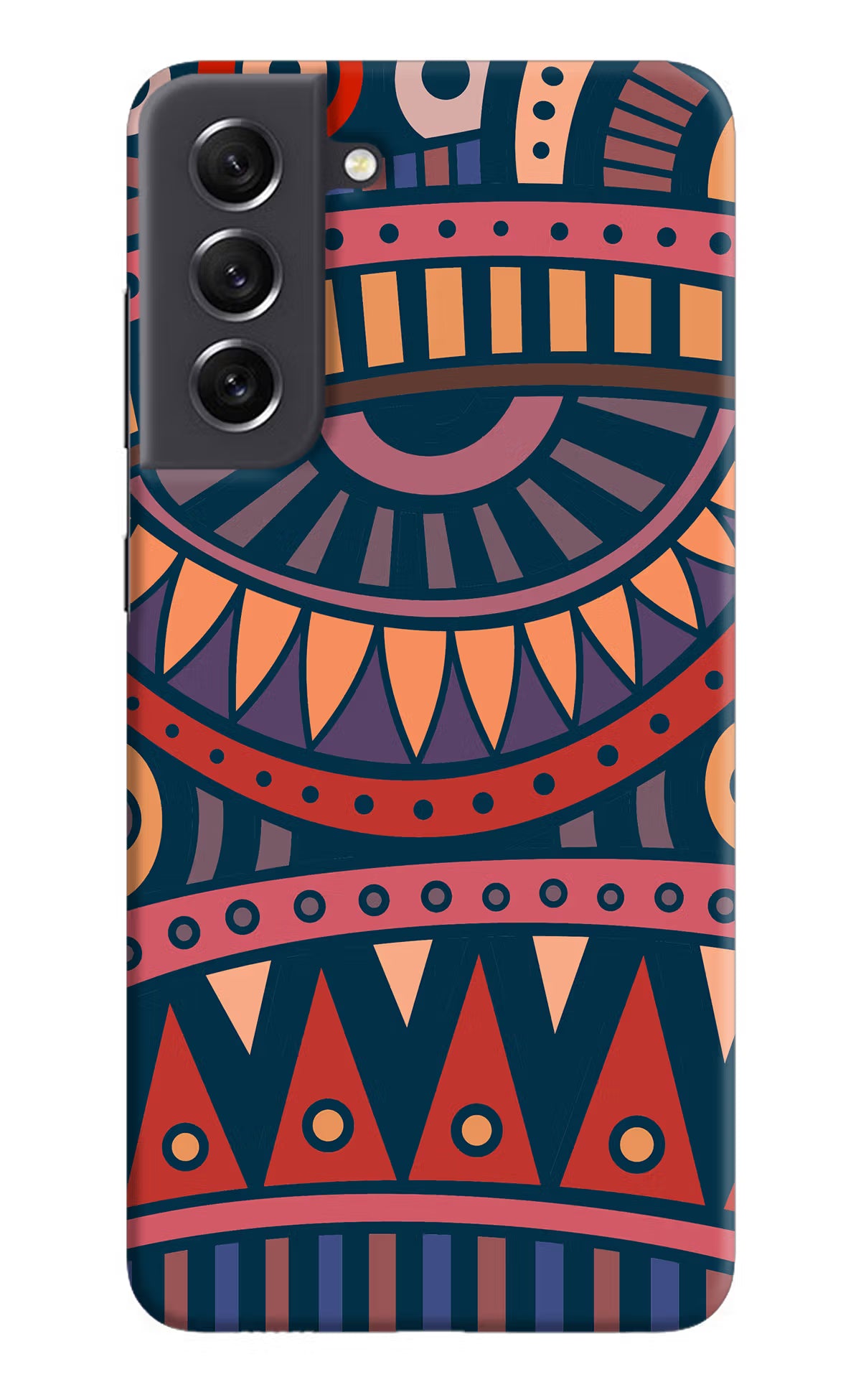 African Culture Design Samsung S21 FE 5G Hard Case Back Cover by Casekaro