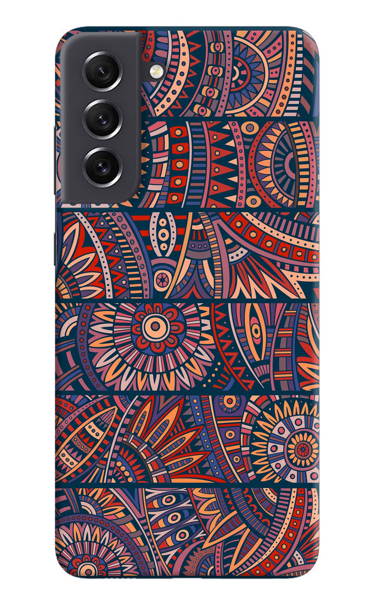 African Culture Design Samsung S21 FE 5G Hard Case Back Cover by Casekaro
