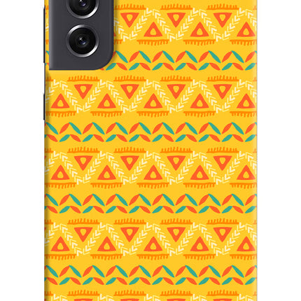 Tribal Pattern Samsung S21 FE 5G Hard Case Back Cover by Casekaro