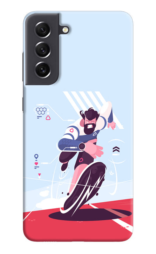 Run Pro Samsung S21 FE 5G Hard Case Back Cover by Casekaro