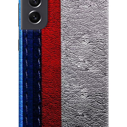 BMW Stripes Samsung S21 FE 5G Hard Case Back Cover by Casekaro
