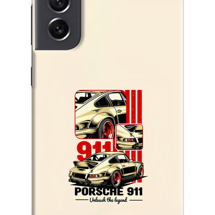 Classic Porsche 911 Samsung S21 FE 5G Hard Case Back Cover by Casekaro