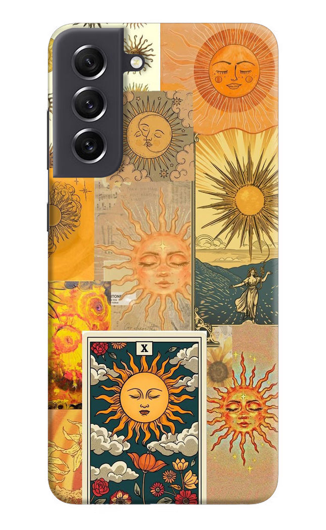 Sun Samsung S21 FE 5G Hard Case Back Cover by Casekaro