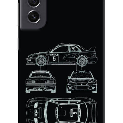 WRC'99 Samsung S21 FE 5G Hard Case Back Cover by Casekaro