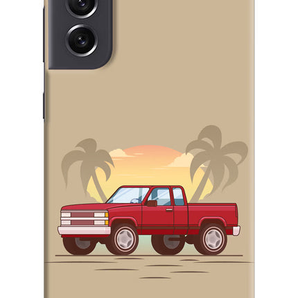 Desert Classic Drive Samsung S21 FE 5G Hard Case Back Cover by Casekaro
