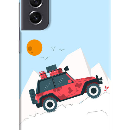 Mountain Trail Beast Samsung S21 FE 5G Hard Case Back Cover by Casekaro
