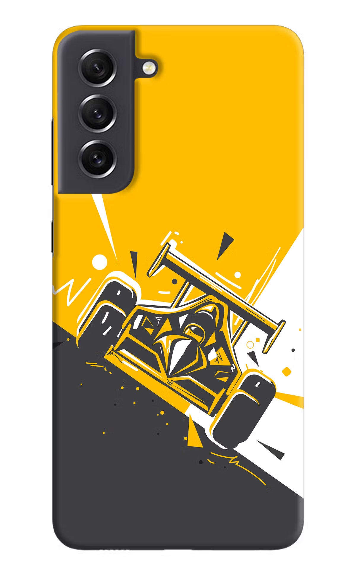 Track King Samsung S21 FE 5G Hard Case Back Cover by Casekaro