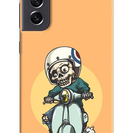 Undead Biker Samsung S21 FE 5G Hard Case Back Cover by Casekaro