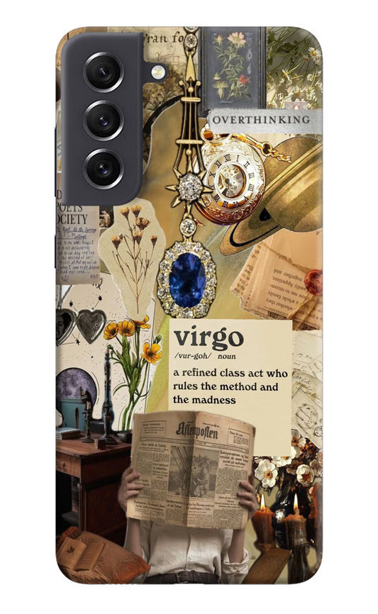Virgo Zodiac Samsung S21 FE 5G Hard Case Back Cover by Casekaro