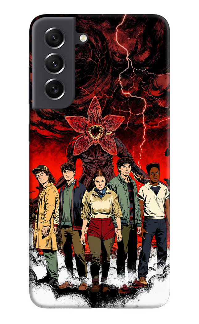 Ordinary Things Characters Samsung S21 FE 5G Hard Case Back Cover by Casekaro