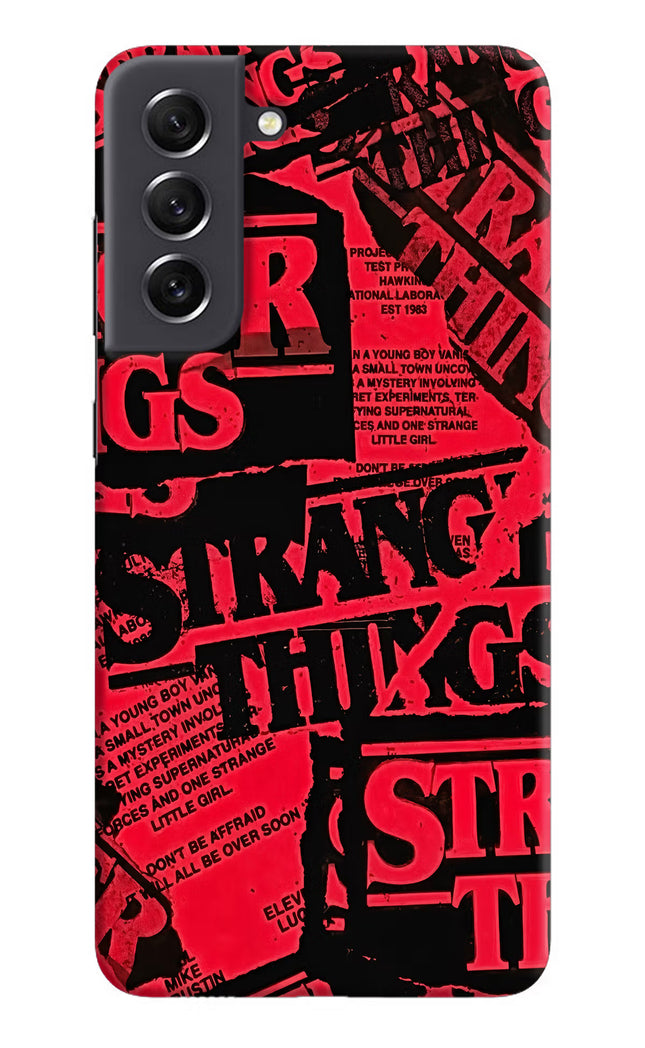 Ordinary Things Samsung S21 FE 5G Hard Case Back Cover by Casekaro