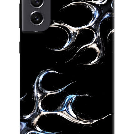 Chrome Tribal Samsung S21 FE 5G Hard Case Back Cover by Casekaro