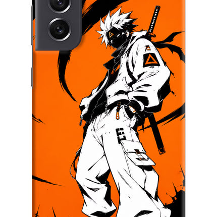 Street Samurai  Samsung S21 FE 5G Hard Case Back Cover by Casekaro