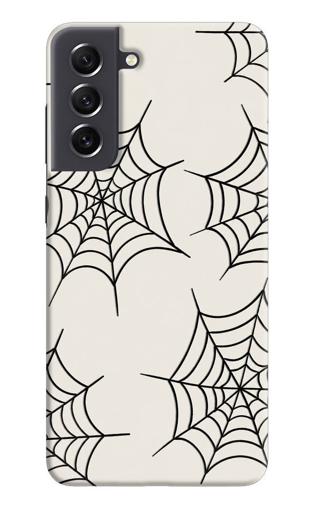 Spider Web Samsung S21 FE 5G Hard Case Back Cover by Casekaro