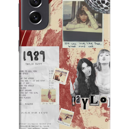 Taylor Swift Samsung S21 FE 5G Hard Case Back Cover by Casekaro