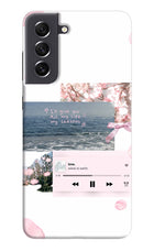 Wave to earth Samsung S21 FE 5G Hard Case Back Cover by Casekaro