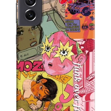 Funkover Samsung S21 FE 5G Hard Case Back Cover by Casekaro