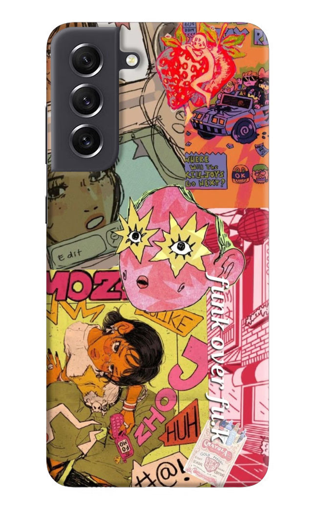 Funkover Samsung S21 FE 5G Hard Case Back Cover by Casekaro