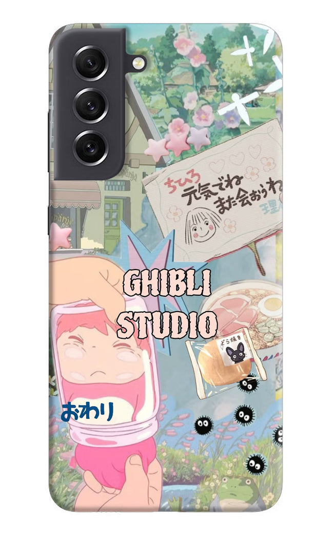 Studio Ghibli Samsung S21 FE 5G Hard Case Back Cover by Casekaro