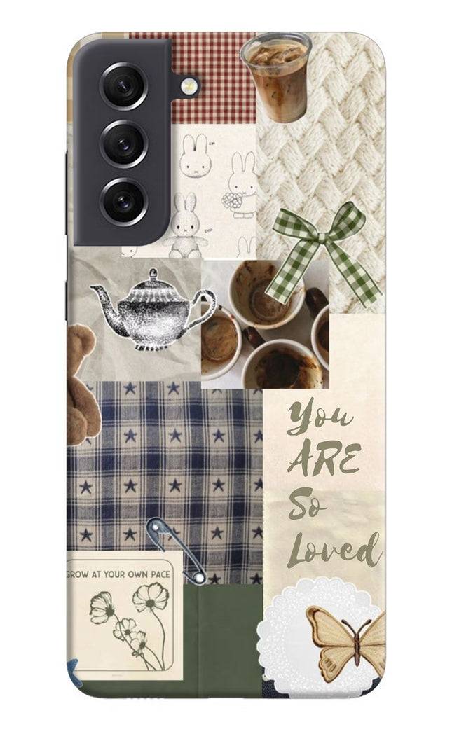 Cookie Samsung S21 FE 5G Hard Case Back Cover by Casekaro