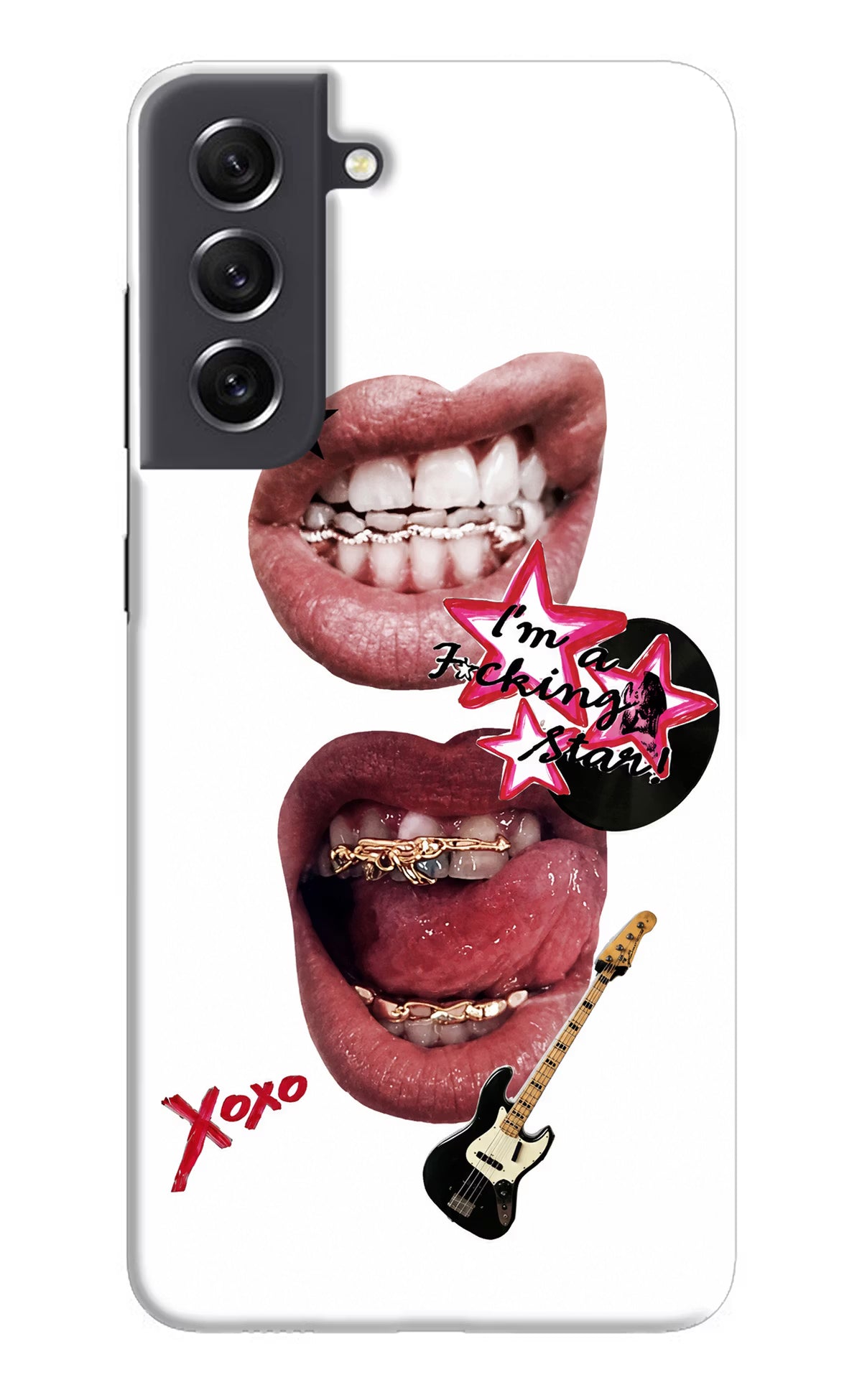 Rockstar Samsung S21 FE 5G Back Cover