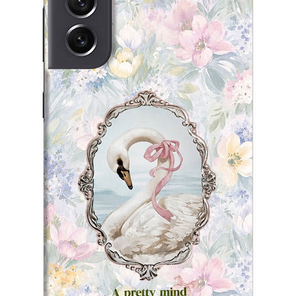 Pretty Mind Pretty Soul Samsung S21 FE 5G Hard Case Back Cover by Casekaro