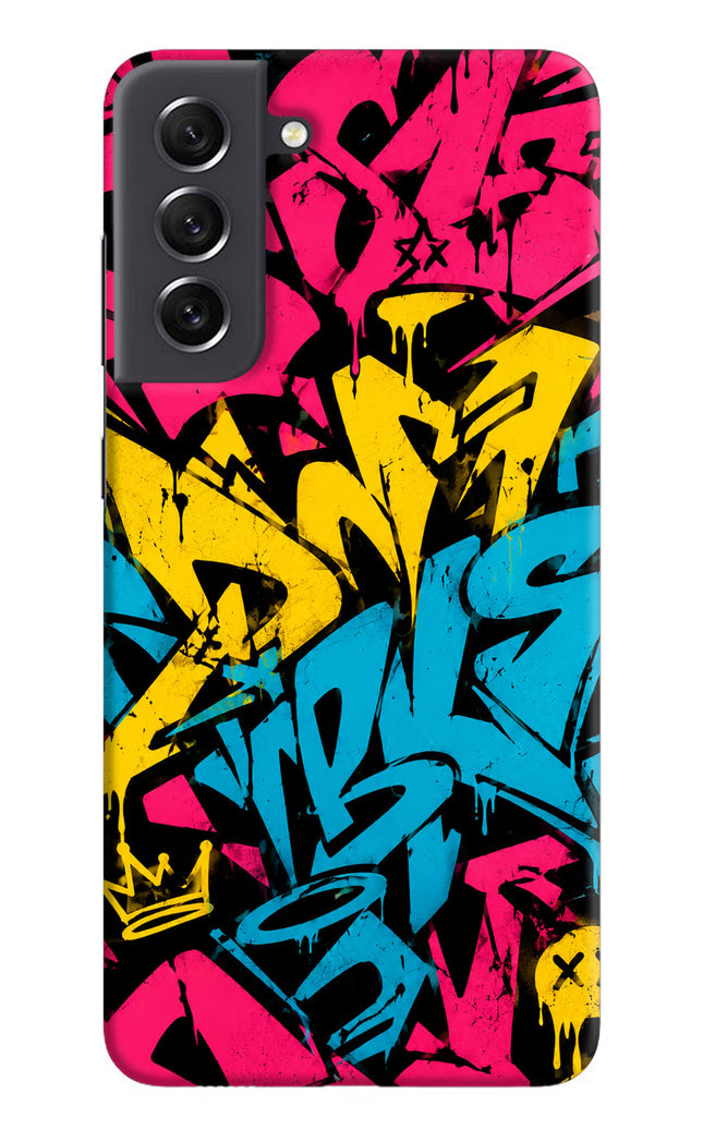 Graffiti Vibe Samsung S21 FE 5G Hard Case Back Cover by Casekaro