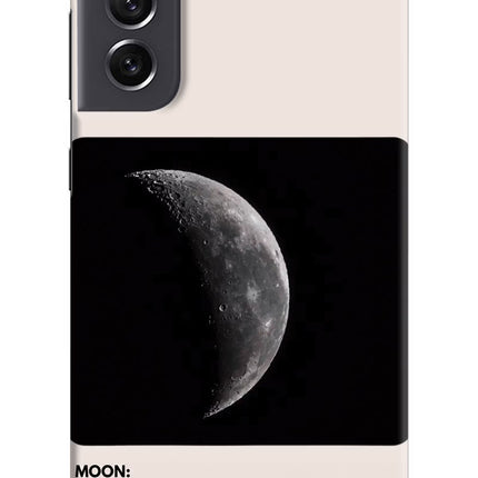Moon Phase Samsung S21 FE 5G Hard Case Back Cover by Casekaro