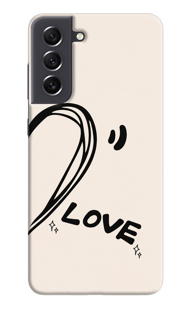 Soul Line Samsung S21 FE 5G Hard Case Back Cover by Casekaro