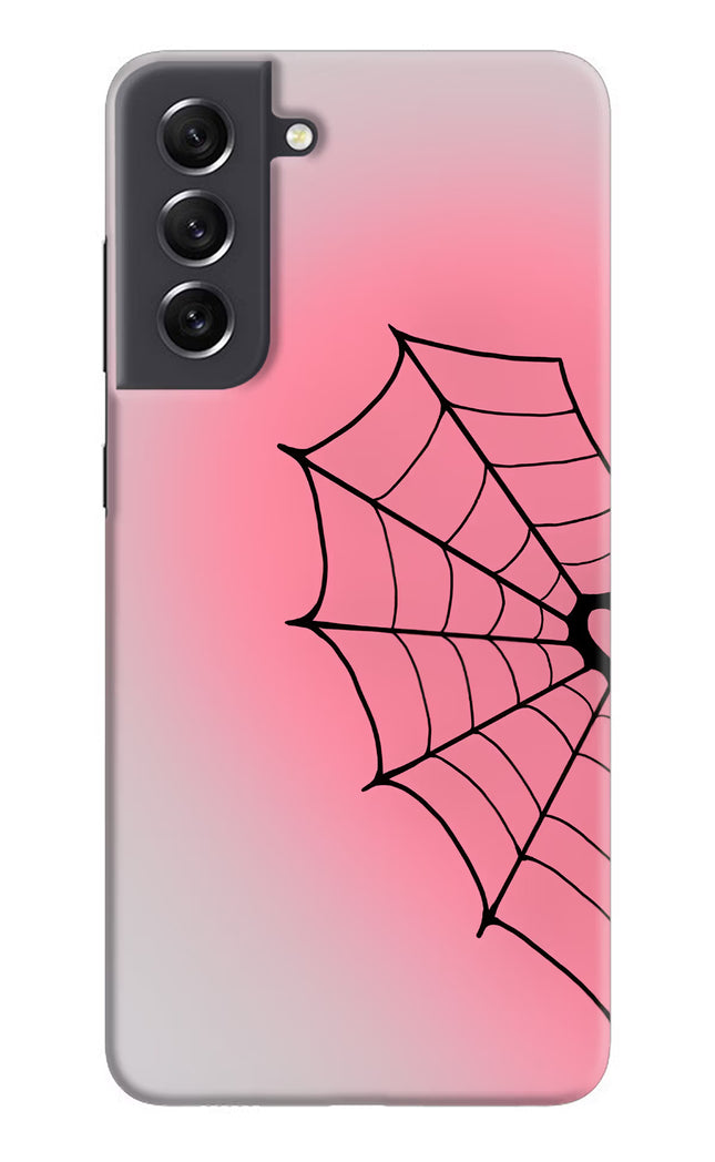 Pink Web Samsung S21 FE 5G Hard Case Back Cover by Casekaro