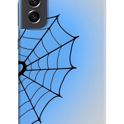 Blue Web Samsung S21 FE 5G Hard Case Back Cover by Casekaro