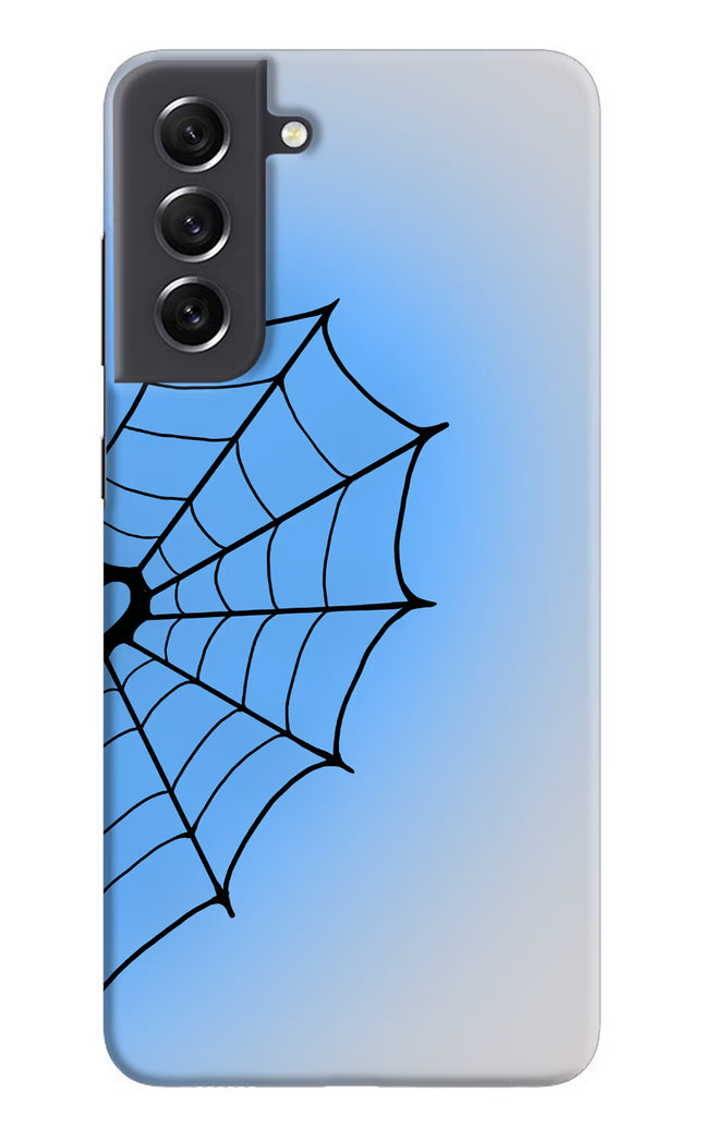 Blue Web Samsung S21 FE 5G Hard Case Back Cover by Casekaro