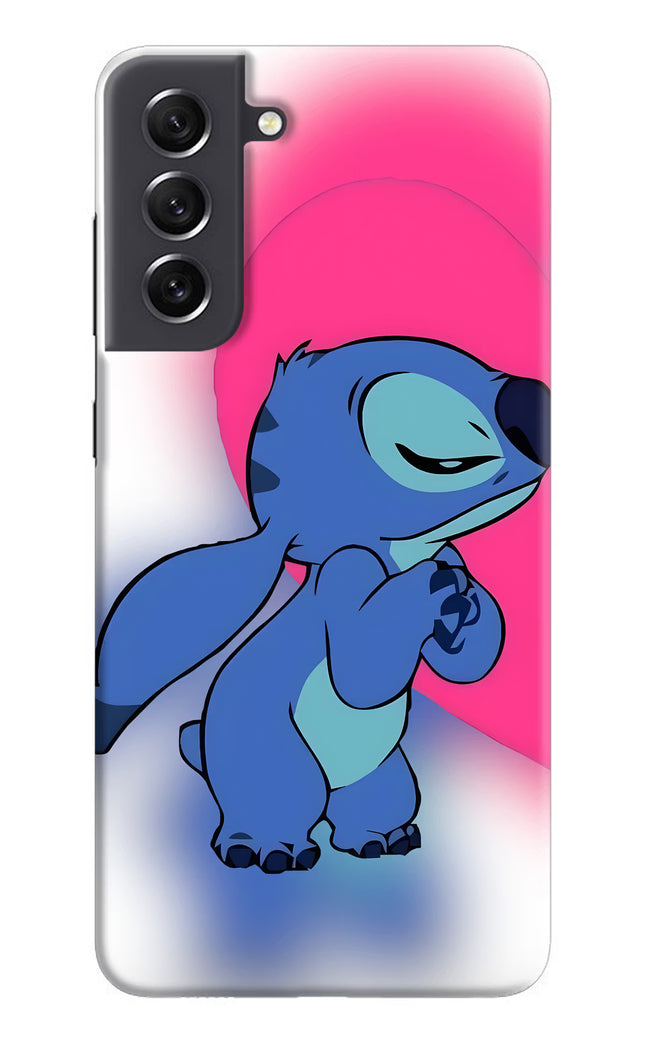 Stitch Hug Samsung S21 FE 5G Hard Case Back Cover by Casekaro