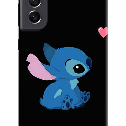 Stitch Crush Samsung S21 FE 5G Hard Case Back Cover by Casekaro