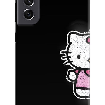 Kitty Charm Samsung S21 FE 5G Hard Case Back Cover by Casekaro