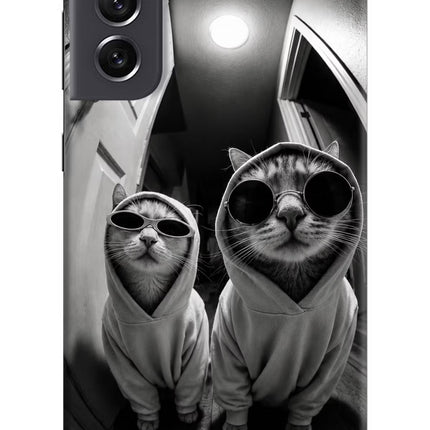 Hood Cats Samsung S21 FE 5G Hard Case Back Cover by Casekaro