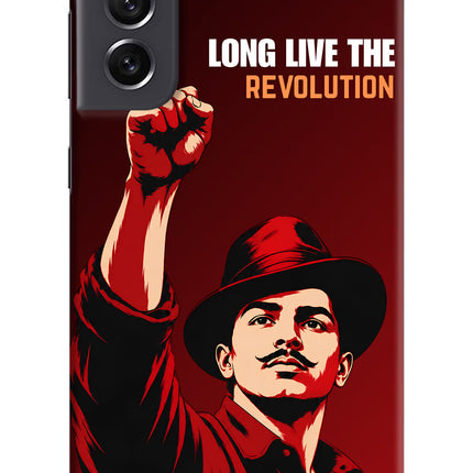 Bhagat Singh Revolution Samsung S21 FE 5G Hard Case Back Cover by Casekaro