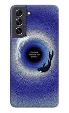 Dark Koi Samsung S21 FE 5G Back Cover