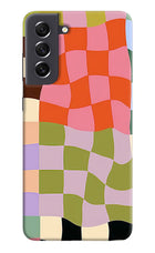 Wavy Grid Samsung S21 FE 5G Back Cover