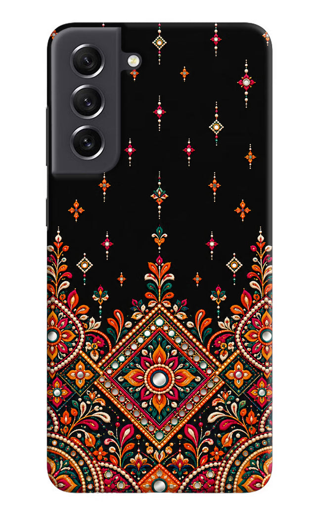 Noir Mehfil Samsung S21 FE 5G Hard Case Back Cover by Casekaro