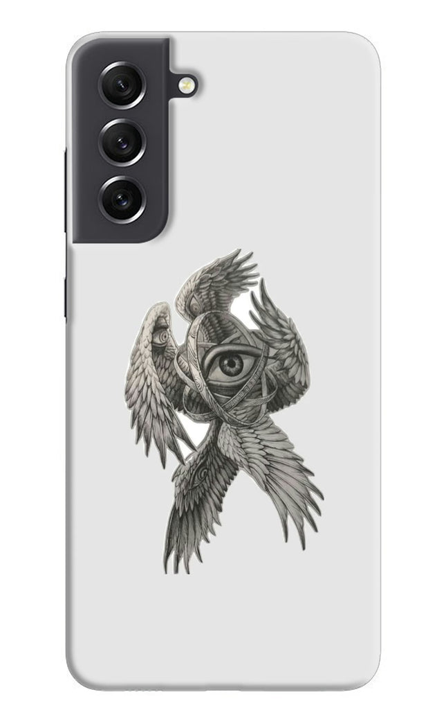 Accurate Angel Samsung S21 FE 5G Hard Case Back Cover by Casekaro