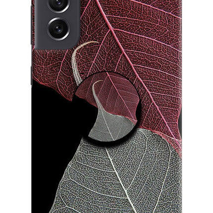 Leaf Pattern Samsung S21 FE 5G Pop Case by Casekaro