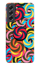 Spiral Pattern Samsung S21 FE 5G Pop Case by Casekaro