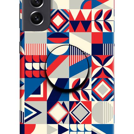 Colorful Pattern Samsung S21 FE 5G Pop Case by Casekaro