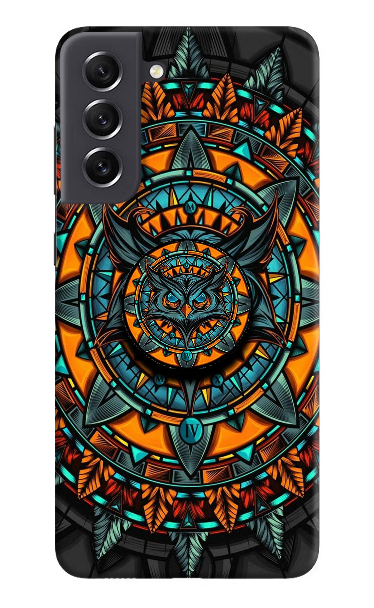 Angry Owl Samsung S21 FE 5G Pop Case by Casekaro