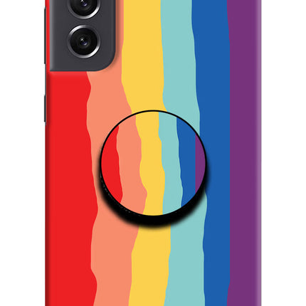 Rainbow Samsung S21 FE 5G Pop Case by Casekaro
