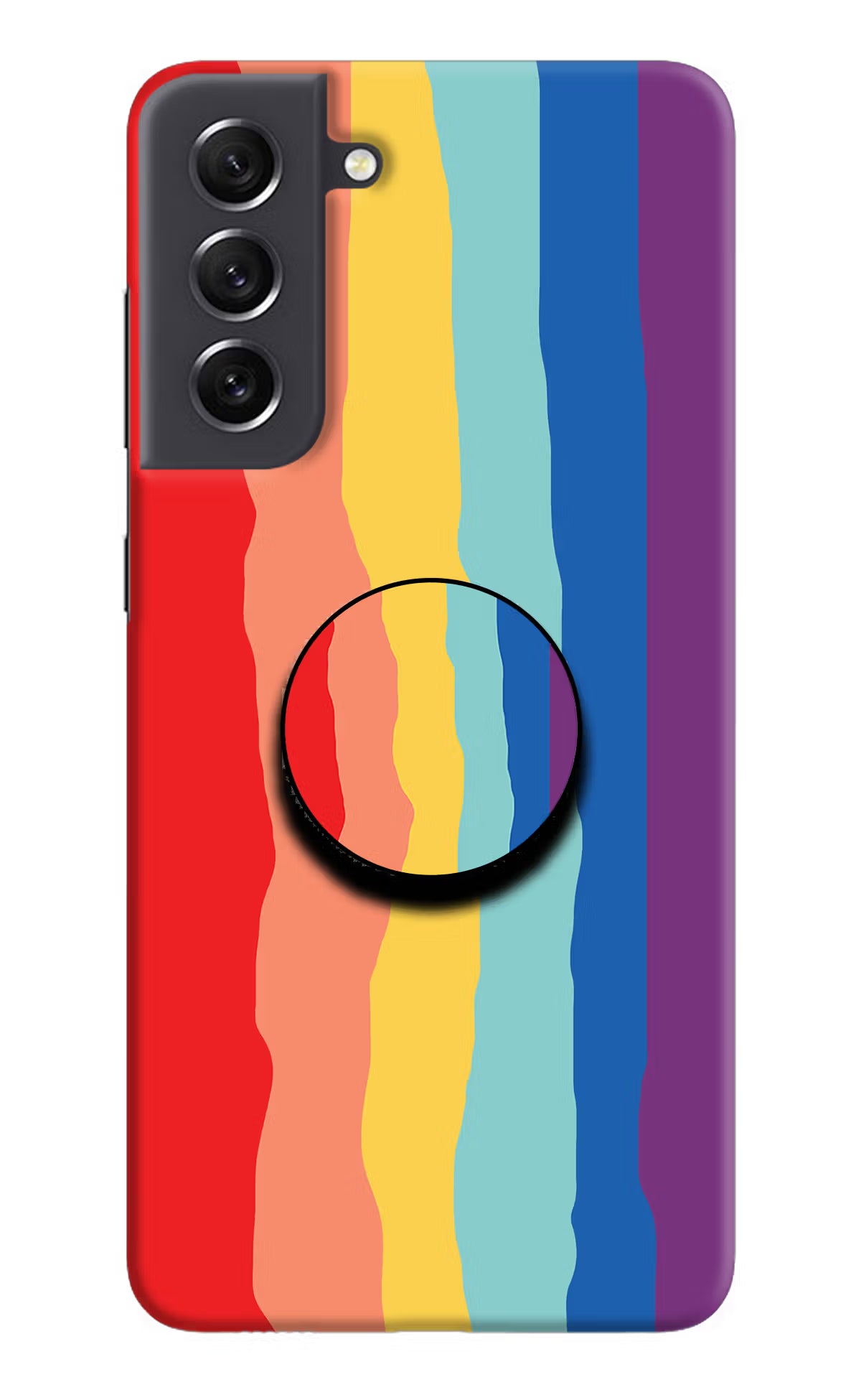 Rainbow Samsung S21 FE 5G Pop Case by Casekaro